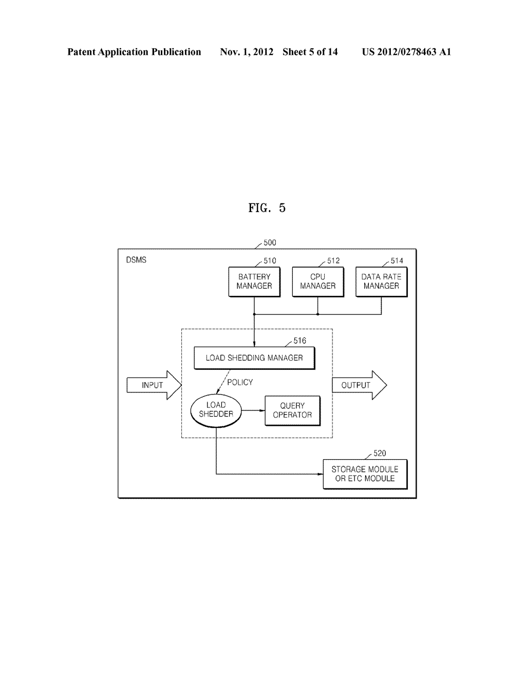 METHOD AND APPARATUS FOR CONTROLLING LOAD SHEDDING IN DATA STREAM     MANAGEMENT SYSTEM - diagram, schematic, and image 06