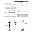 SYSTEM AND METHOD OF TRANSMITTING DATA BETWEEN DEVICES CONNECTED VIA A BUS     DEFINING A TIME SLOT DURING TRANSMISSION FOR RESPONSIVE OUTPUT     INFORMATION FROM BUS DEVICES diagram and image