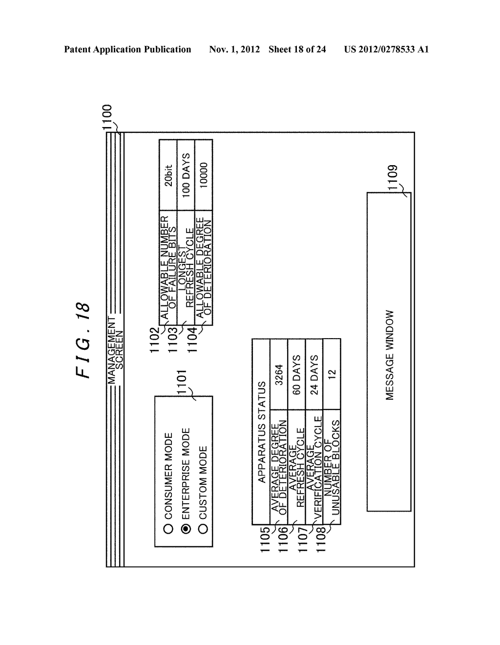 SEMICONDUCTOR STORAGE APPARATUS AND METHOD FOR CONTROLLING SEMICONDUCTOR     STORAGE APPARATUS - diagram, schematic, and image 19