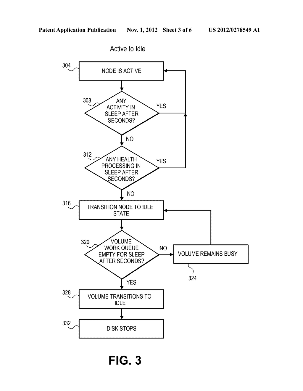 ADAPTIVE POWER CONSERVATION IN STORAGE CLUSTERS - diagram, schematic, and image 04