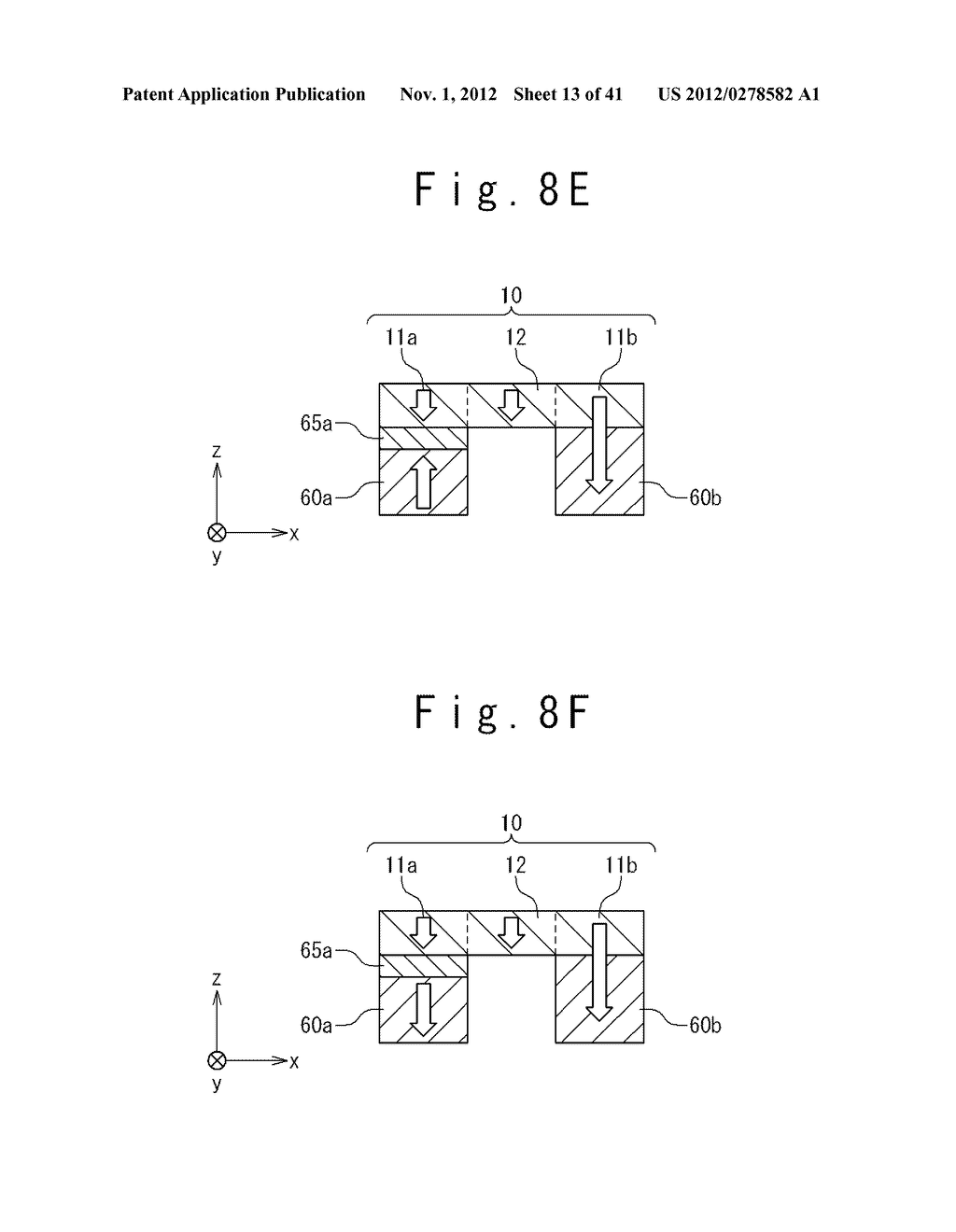 MAGNETIC MEMORY ELEMENT, MAGNETIC MEMORY AND INITIALIZING METHOD - diagram, schematic, and image 14