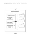 POWER-ON/OFF MANAGEMENT SYSTEM AND METHOD OF COMMUNICATION DEVICE diagram and image