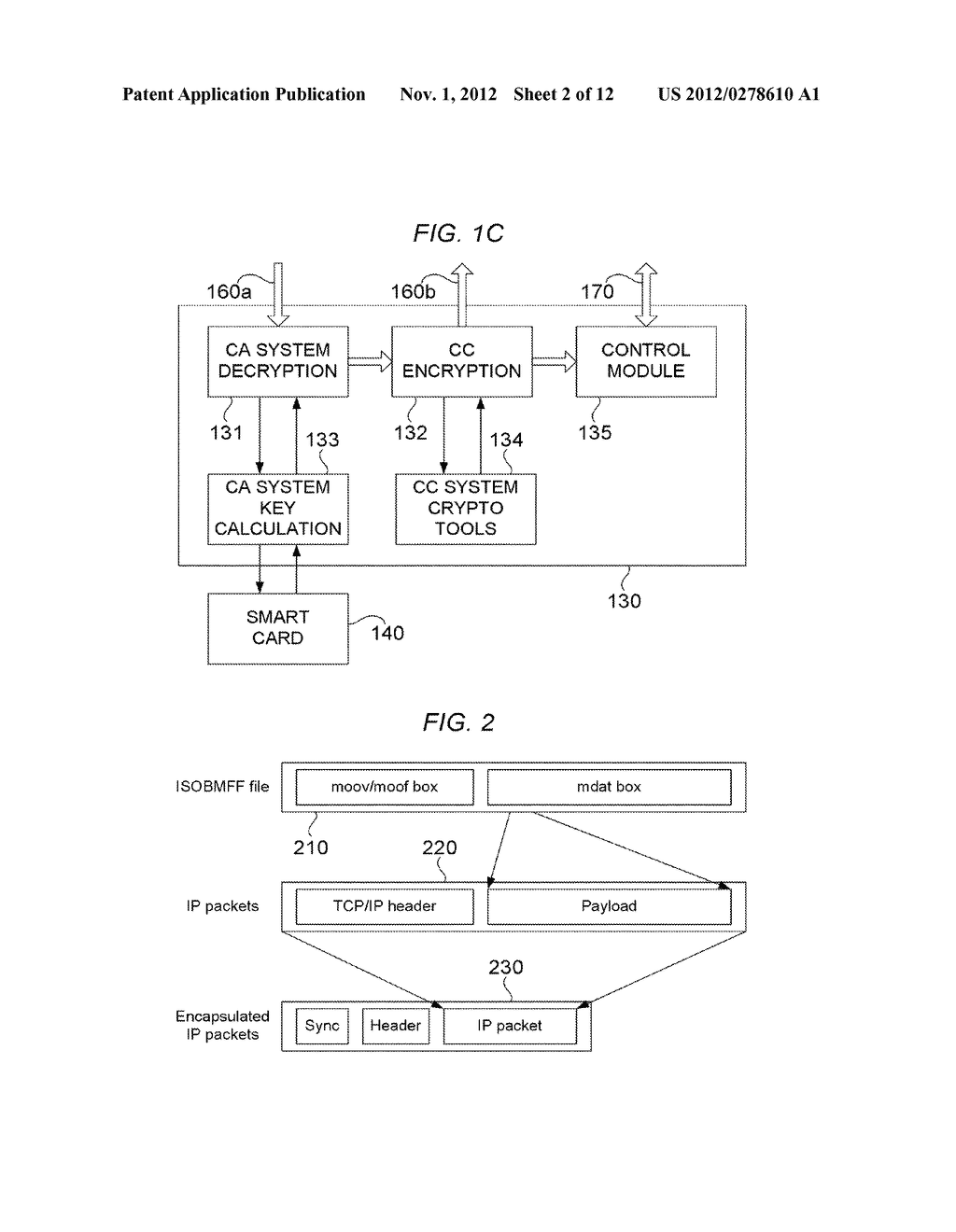 APPARATUS AND METHOD FOR SENDING ENCRYPTED DATA TO CONDITIONAL ACCESS     MODULE OVER COMMON INTERFACE, CONDITIONAL ACCESS MODULE AND SYSTEM     THEREOF - diagram, schematic, and image 03