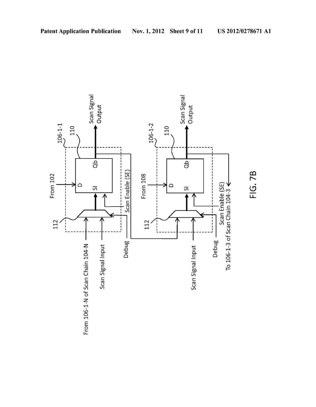 CIRCUIT AND METHOD FOR DIAGNOSING SCAN CHAIN FAILURES - diagram, schematic, and image 10