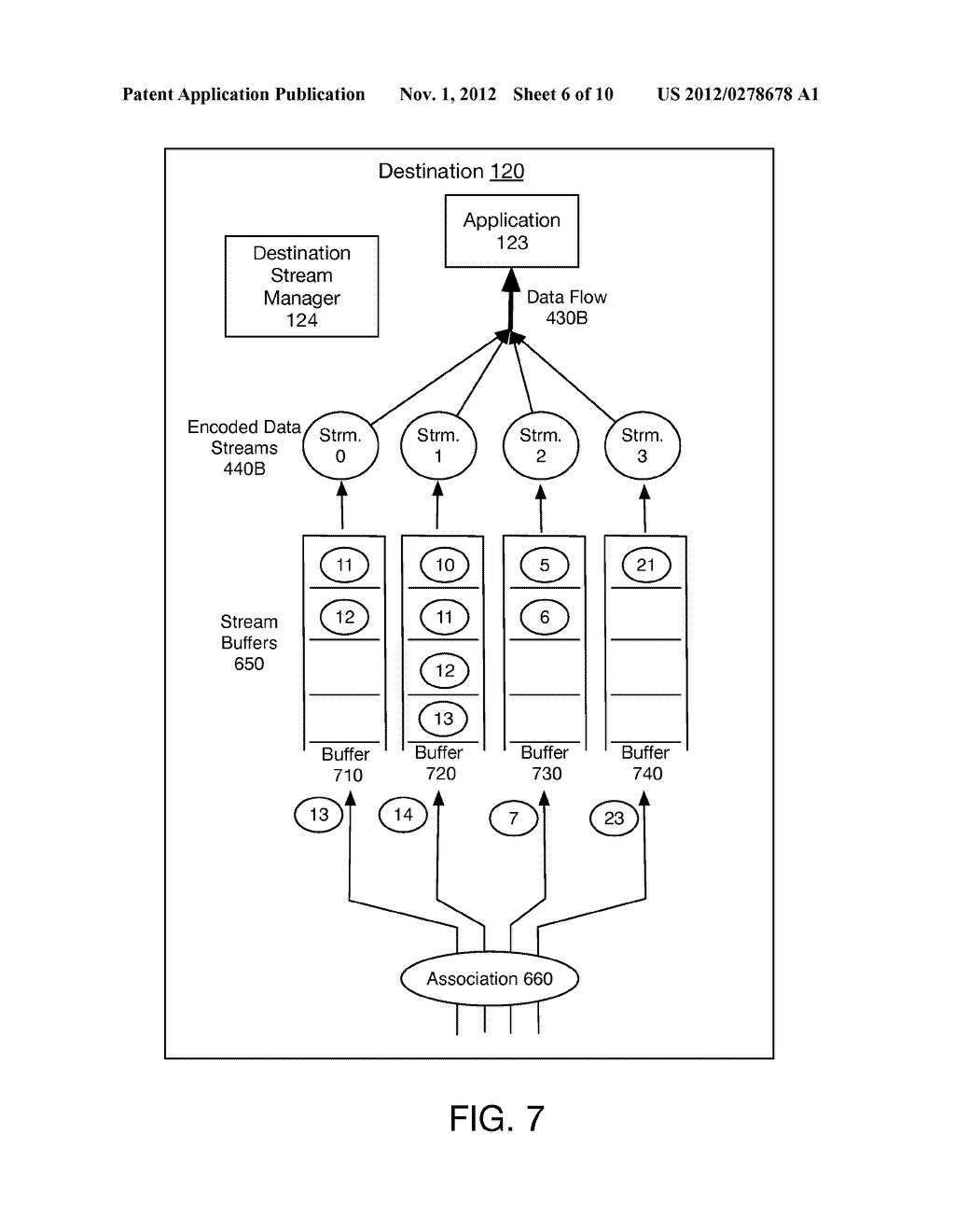 FORWARD ERROR CORRECTION FOR A DATA FLOW ASSOCIATED WITH A CONNECTIONLESS     PACKET NETWORK SERVICE - diagram, schematic, and image 07