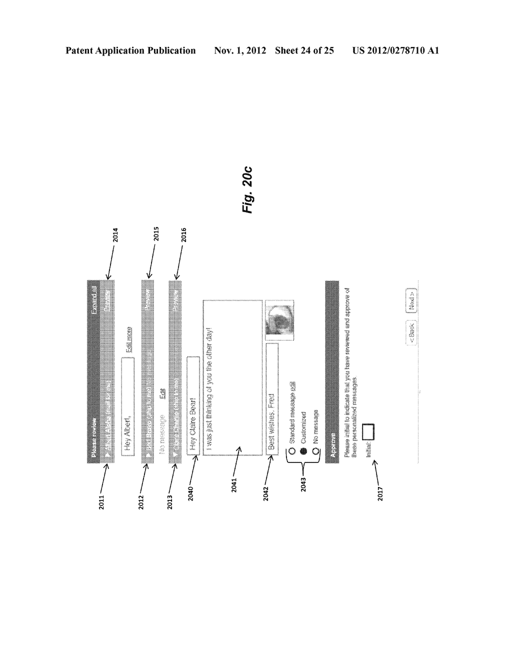 GRAPHICAL USER INTERFACE, SYSTEM AND METHOD FOR MANAGING CONTACTS WITHIN     AN ONLINE STATIONERY SYSTEM - diagram, schematic, and image 25