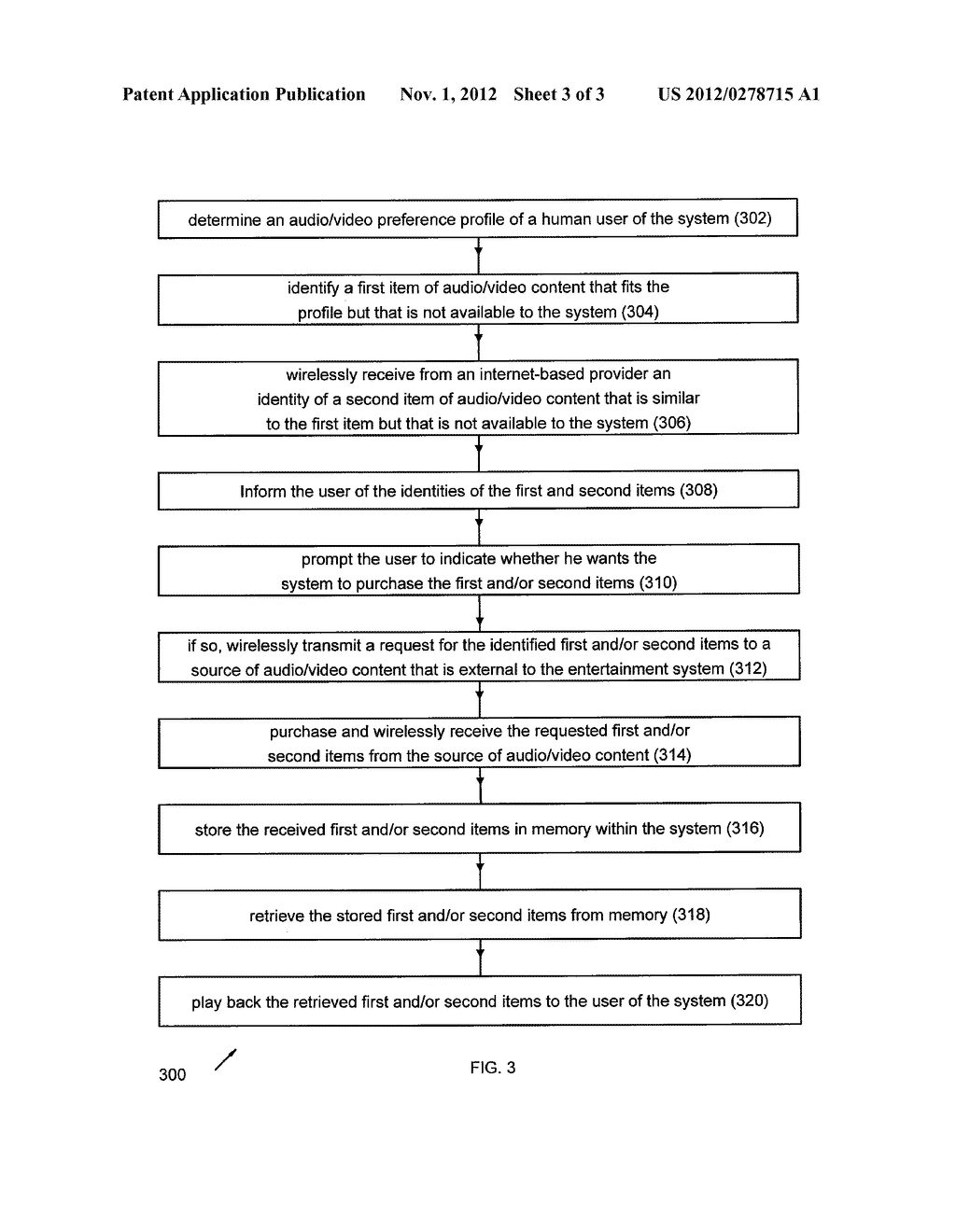 USER PREFERENCE BASED COLLECTING OF MUSIC CONTENT - diagram, schematic, and image 04