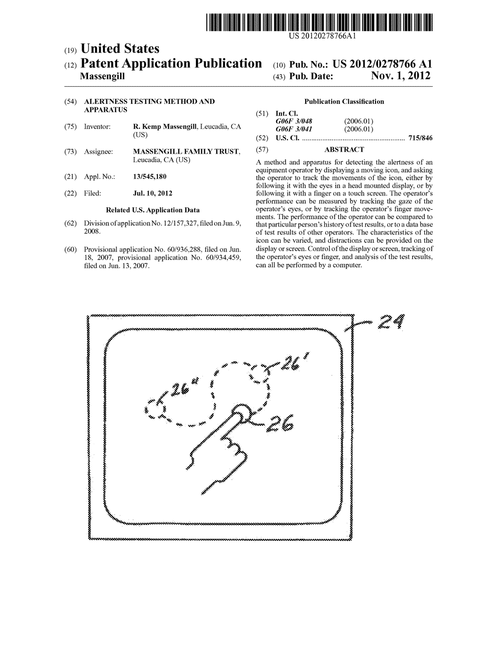 ALERTNESS TESTING METHOD AND APPARATUS - diagram, schematic, and image 01