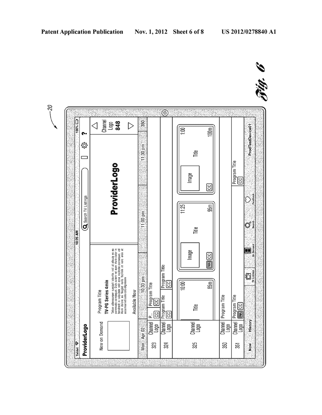 USER INTERFACE HAVING READING LENS - diagram, schematic, and image 07