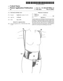 Posture support vest diagram and image