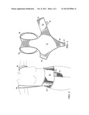 Posture support vest diagram and image