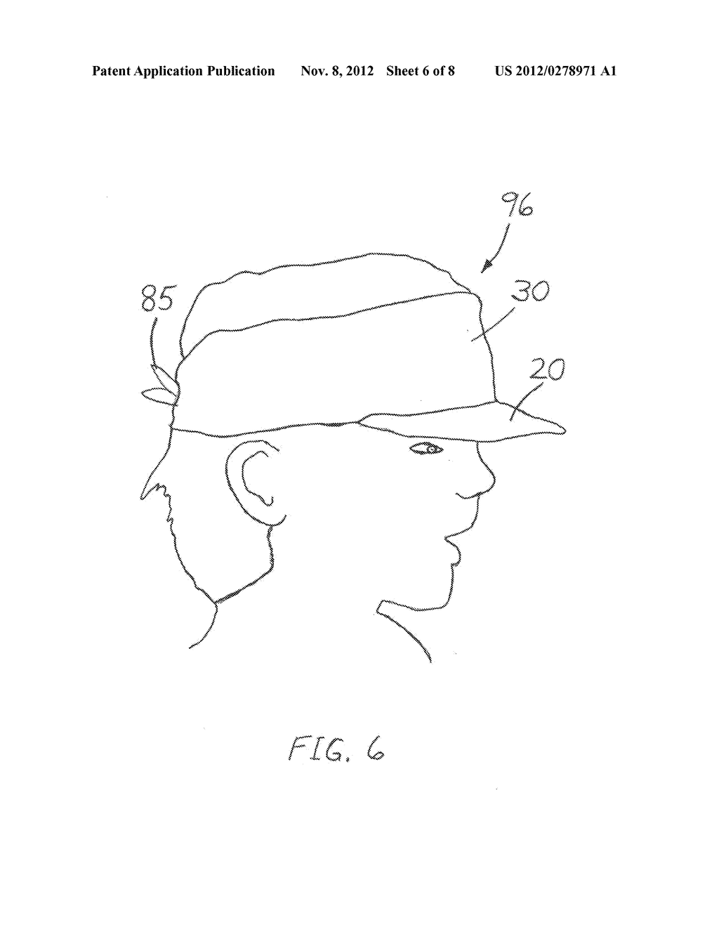 VISORED CLOTH HEADGEAR - diagram, schematic, and image 07