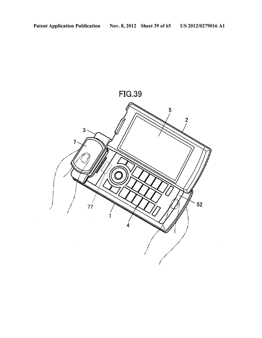 Two-Axis Hinge and Mobile Device - diagram, schematic, and image 40