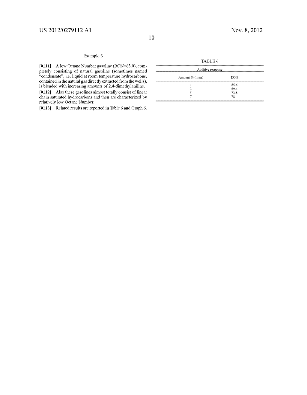 High octane number composition useful as fuel for internal combustion and     controlled ignition engine - diagram, schematic, and image 11