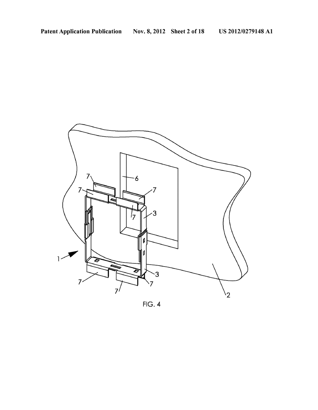 WALL MOUNTING APPARATUS AND METHOD - diagram, schematic, and image 03