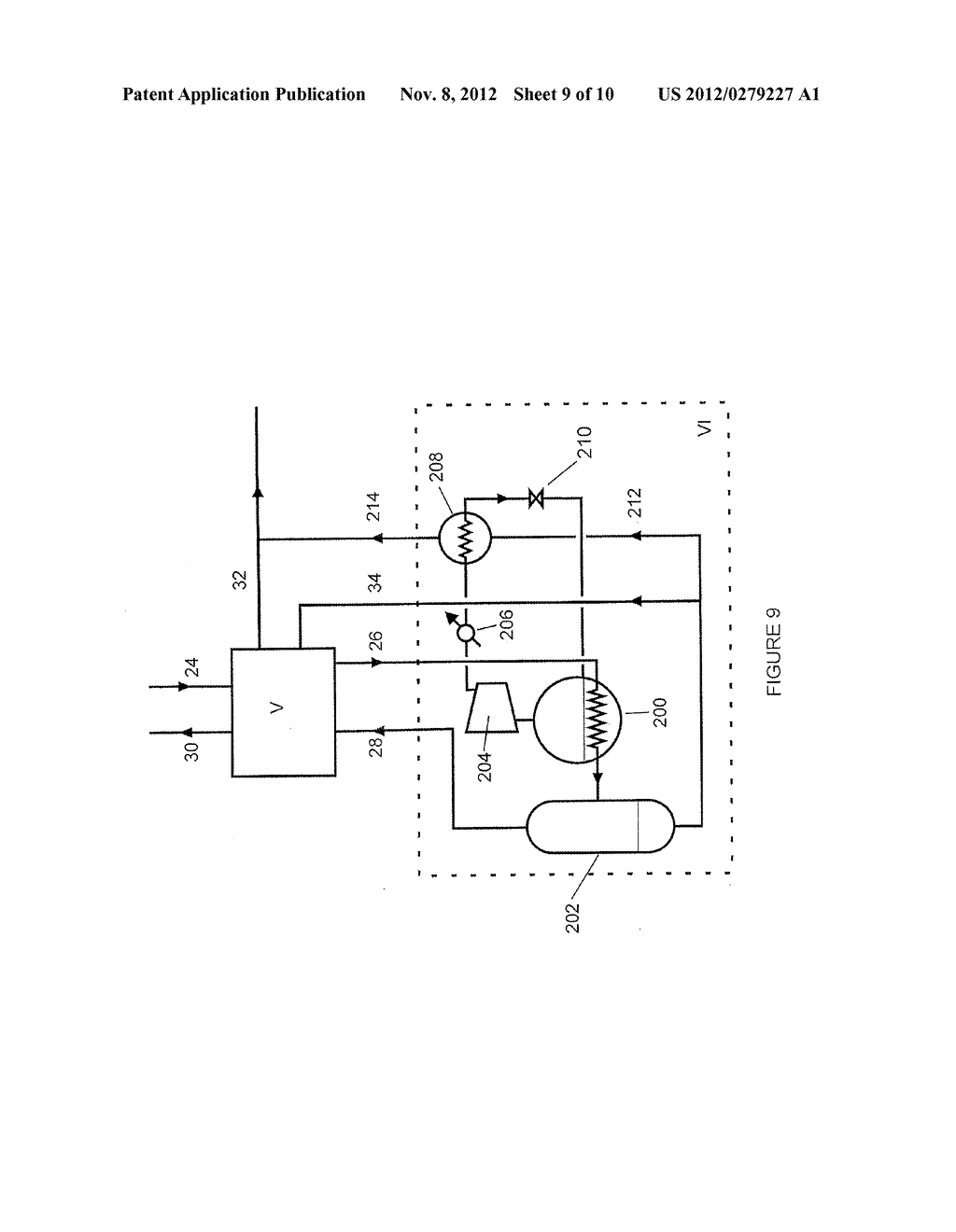 METHOD FOR THE CAPTURE AND DISPOSAL OF CARBON DIOXIDE IN AN ENERGY     CONVERSION PROCESS - diagram, schematic, and image 10