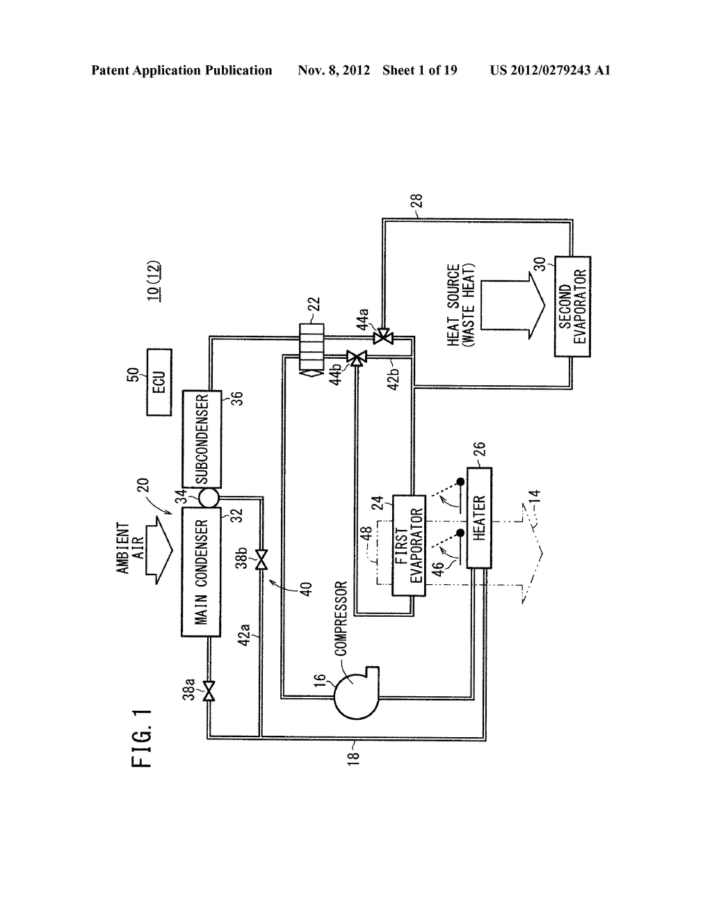 AIR CONDITIONING SYSTEM FOR VEHICLE - diagram, schematic, and image 02