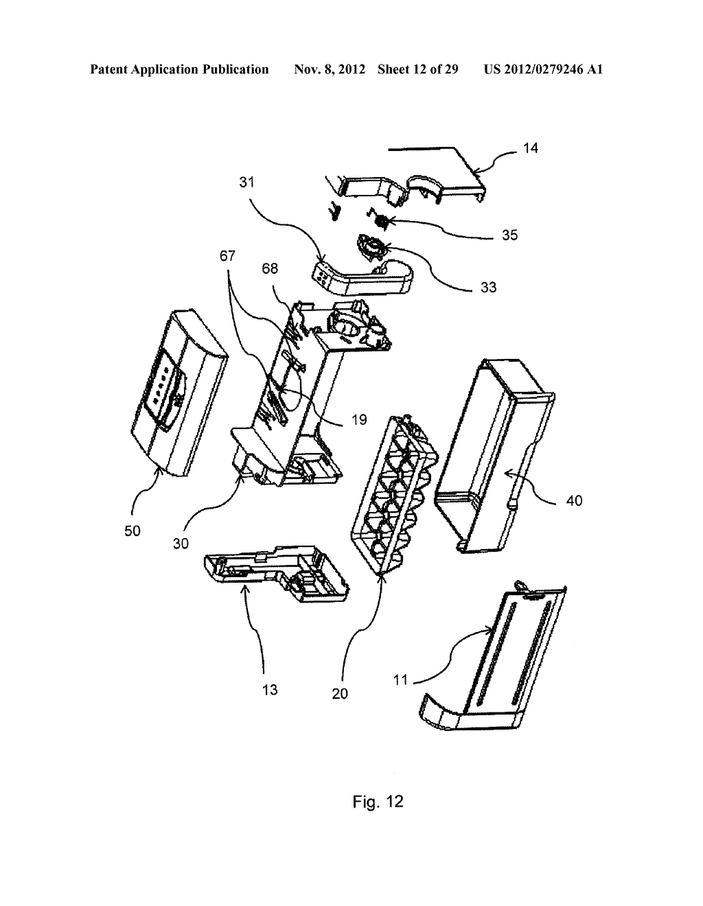 ICE MAKING DEVICE WITH TANK - diagram, schematic, and image 13