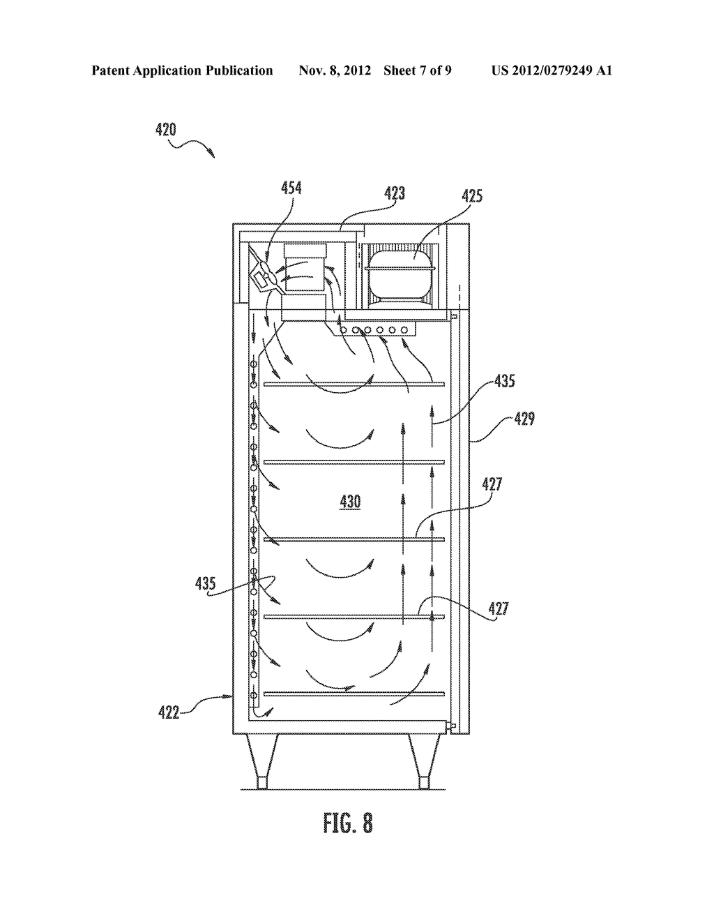 METHOD AND APPARATUS FOR CONTROLLING TEMPERATURE OF A TEMPERATURE     MAINTENANCE STORAGE UNIT - diagram, schematic, and image 08