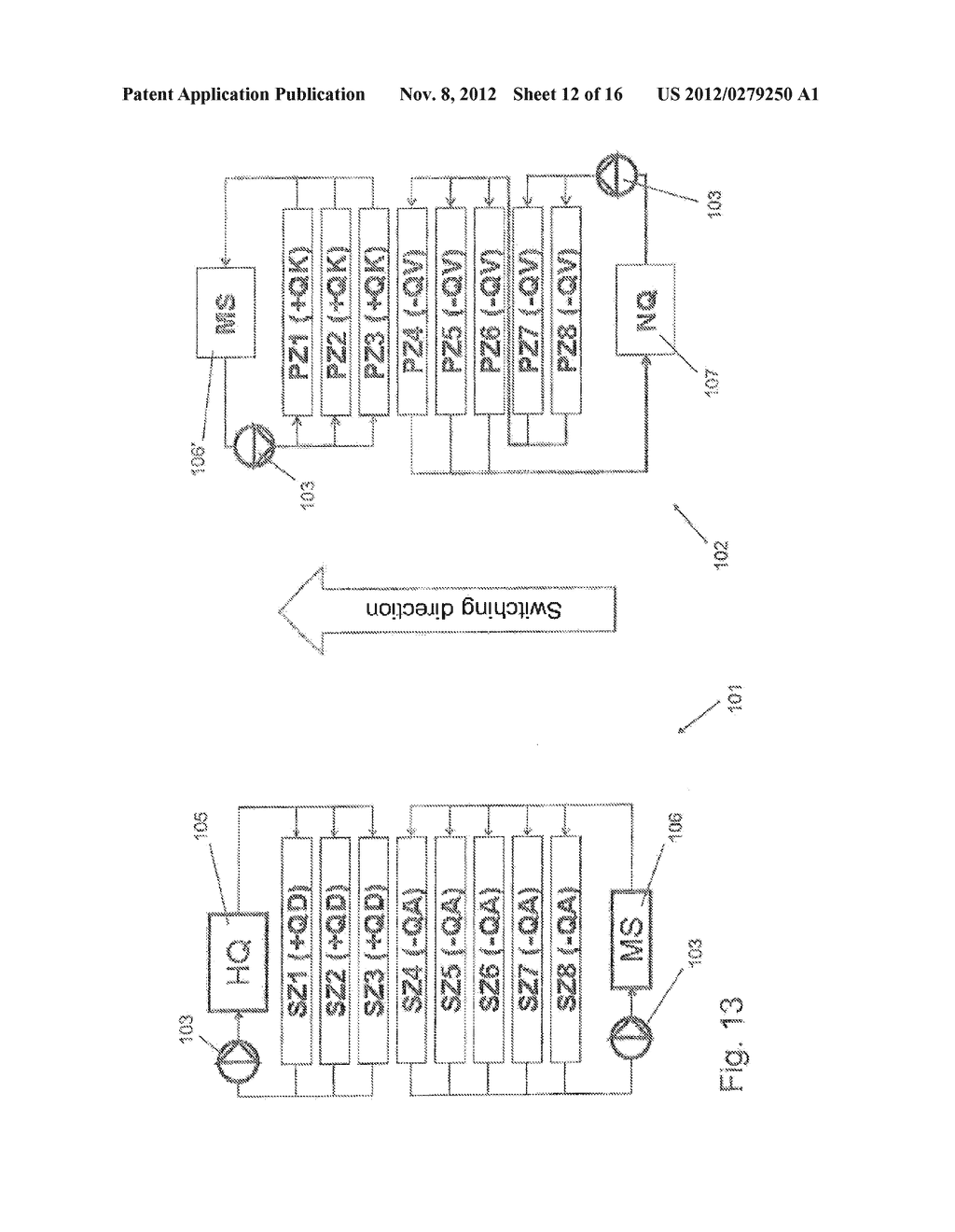 HEAT PUMP ACCORDING TO THE ADSORPTION PRINCIPLE - diagram, schematic, and image 13