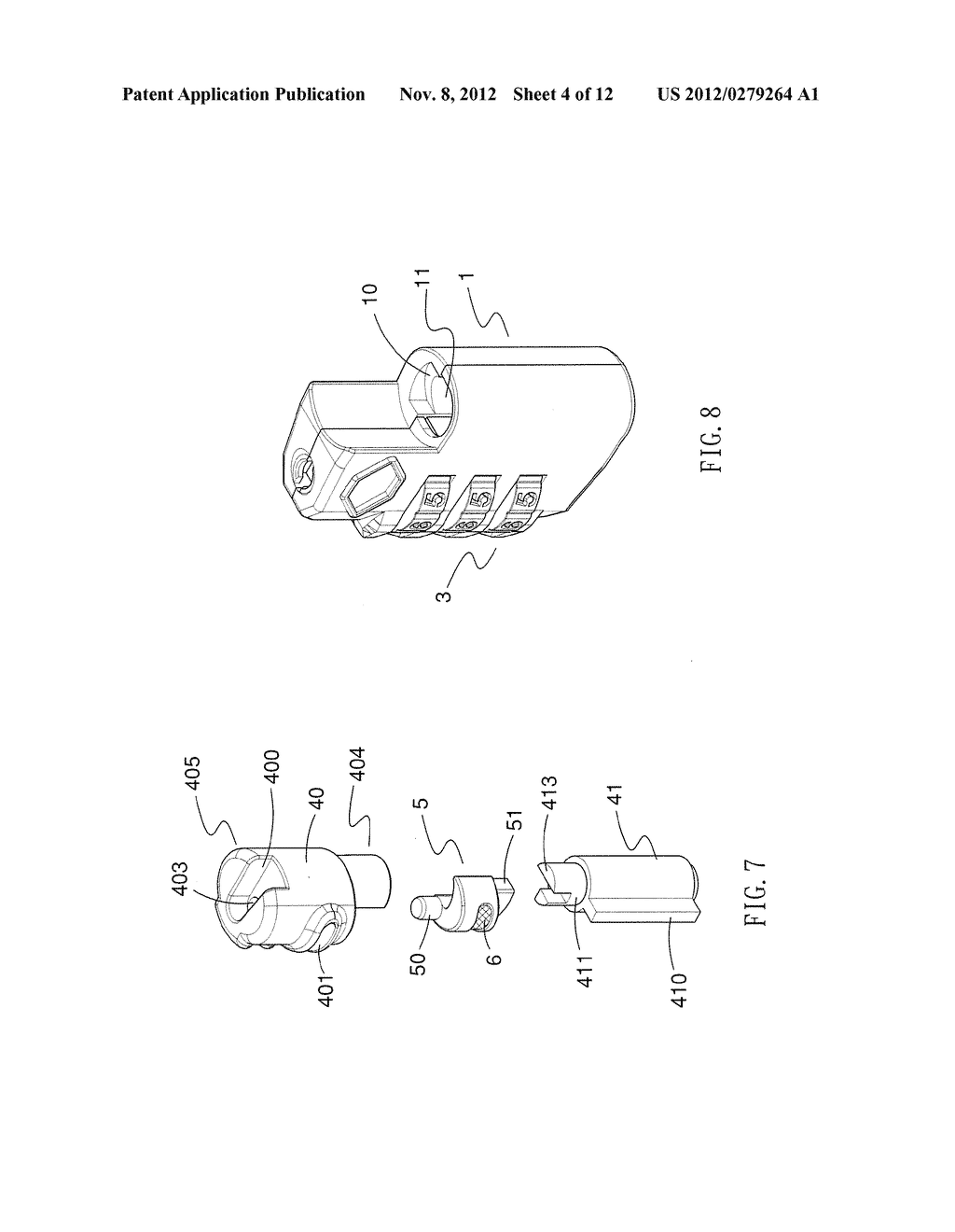 PADLOCK WITH INDICATION DEVICE - diagram, schematic, and image 05