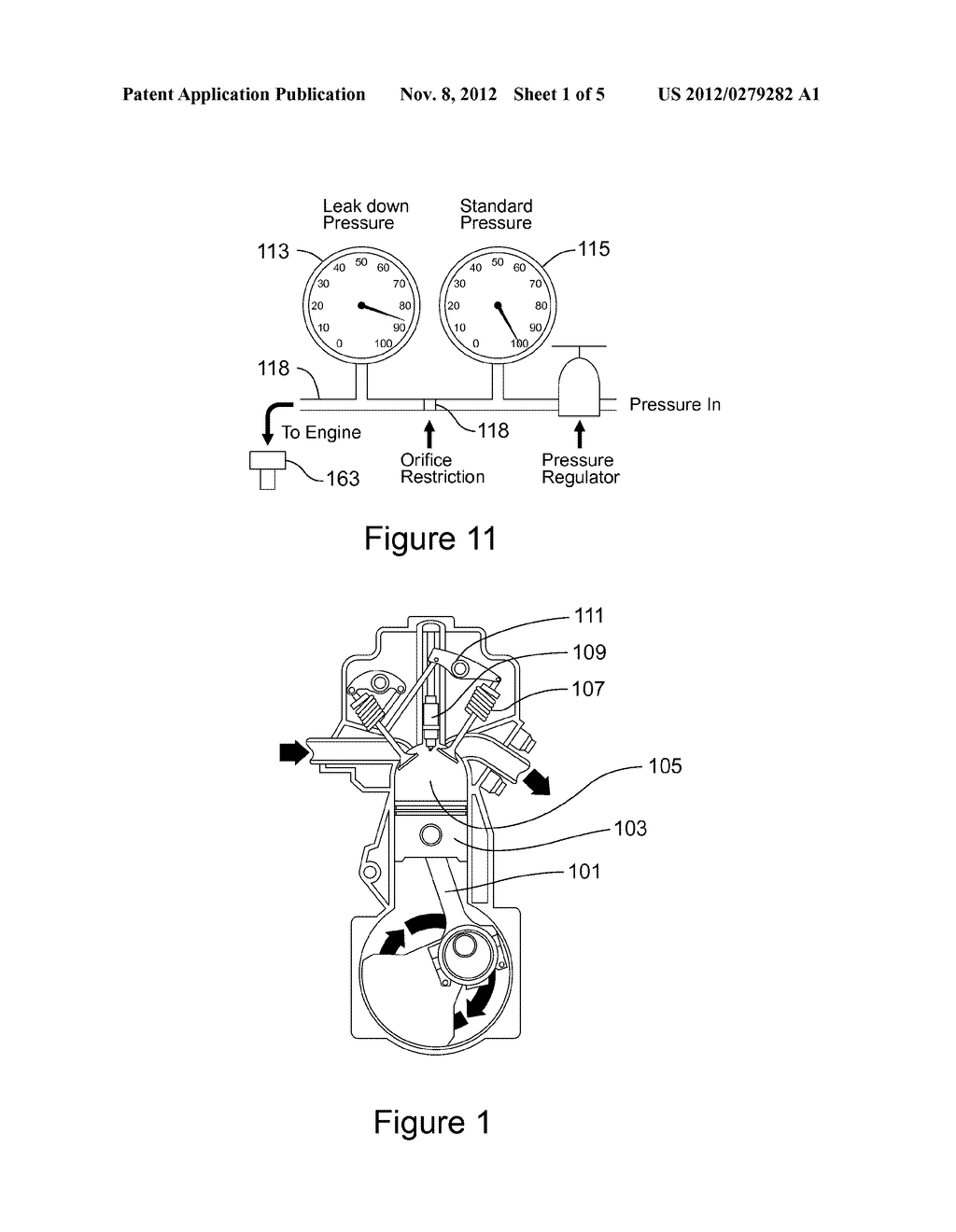 Device and method to provide a pressure/vacuum test of a vehicle     cylinder's sealing ability without a head on the engine - diagram, schematic, and image 02