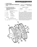 DEVICE FOR CHANGING THE TRANSMISSION RATIO BETWEEN A TURBINE SHAFT AND A     SHAFT OF A STARTER-GENERATOR OF AN AEROENGINE diagram and image