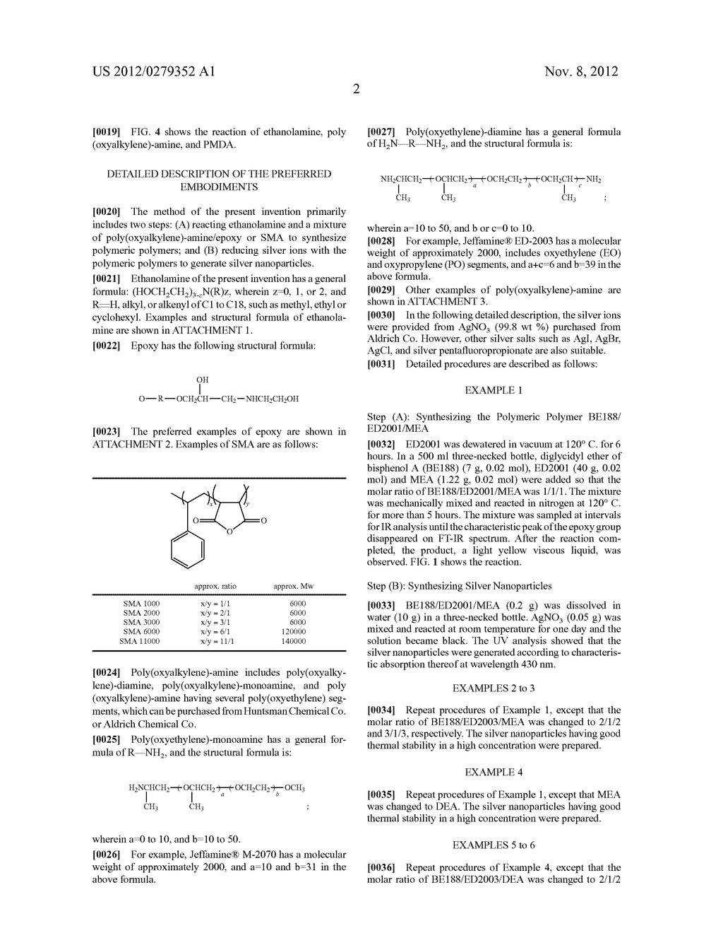 METHOD FOR PREPARING SILVER NANOPARTICLES BY EMPLOYING ETHANOLAMINE AND     POLY(STYRENE-CO-MALEIC ANHYDRIDE) COPOLYMERS - diagram, schematic, and image 07