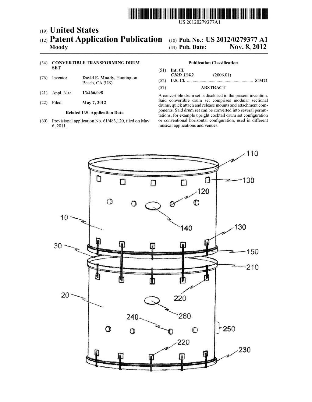 CONVERTIBLE TRANSFORMING DRUM SET - diagram, schematic, and image 01