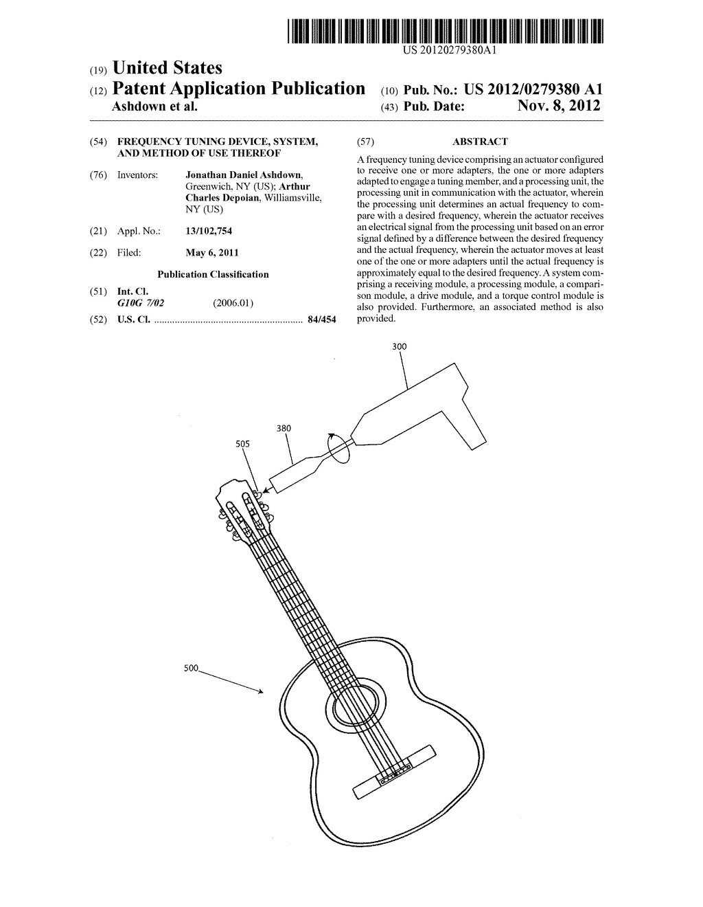 FREQUENCY TUNING DEVICE, SYSTEM, AND METHOD OF USE THEREOF - diagram, schematic, and image 01