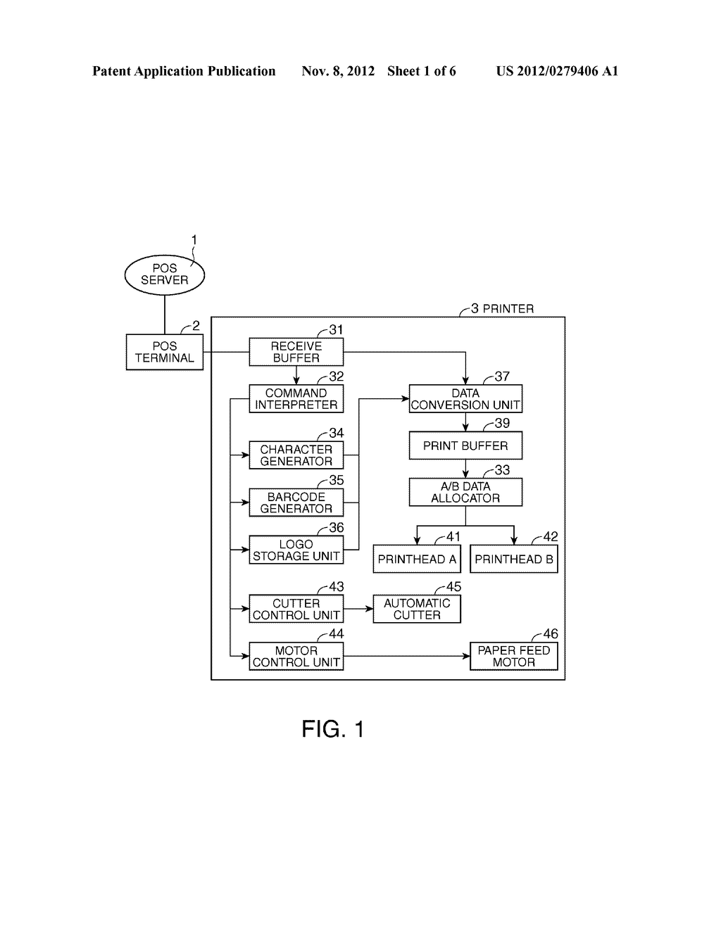 DOUBLE-SIDED RECEIPT PRINTING METHOD AND DOUBLE-SIDED RECEIPT PRINTER - diagram, schematic, and image 02