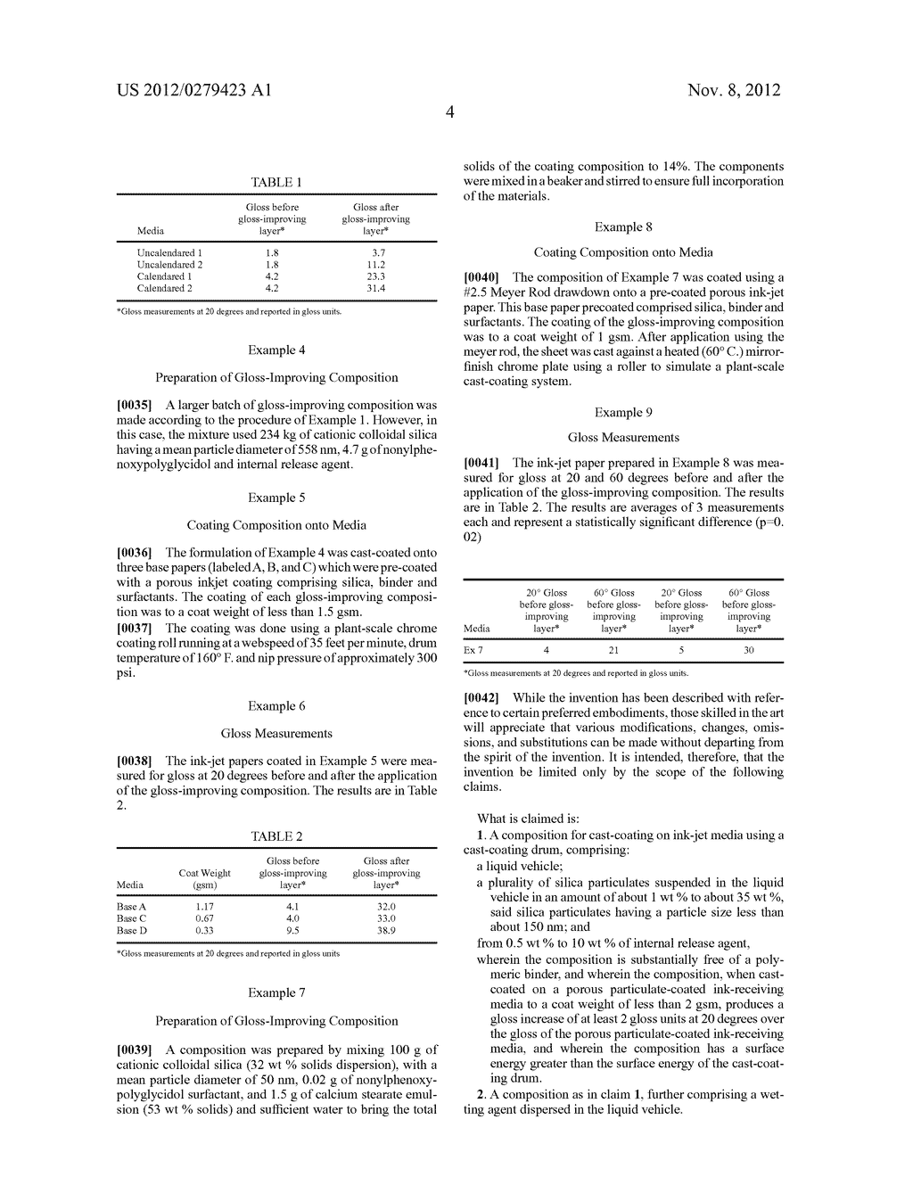 GLOSS-ENHANCING COATING FOR INK-JET MEDIA - diagram, schematic, and image 05