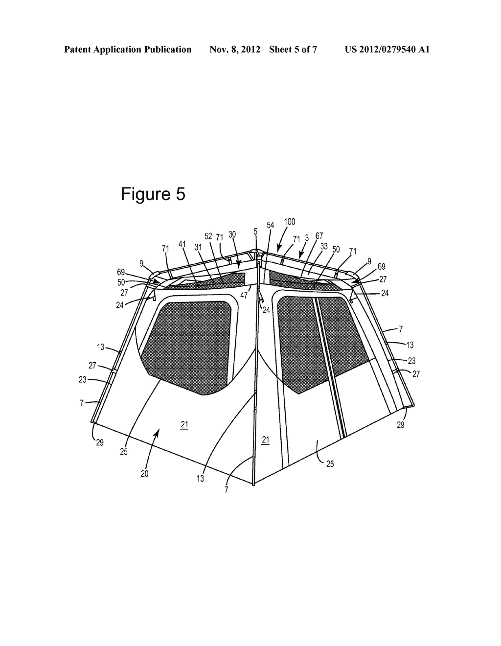 TENT WITH IMPROVED VENTILATION SYSTEM - diagram, schematic, and image 06