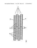 ARRANGEMENT AND CIRCUIT, AND METHOD FOR INTERCONNECTING FLAT SOLAR CELLS diagram and image