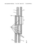 ARRANGEMENT AND CIRCUIT, AND METHOD FOR INTERCONNECTING FLAT SOLAR CELLS diagram and image