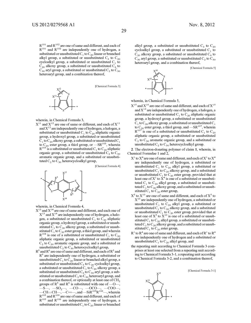 Electron Donating Polymers And Organic Solar Cells Including The Same - diagram, schematic, and image 39