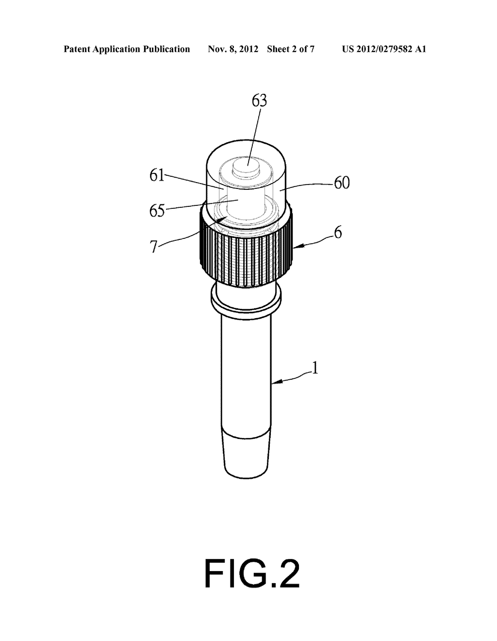 TIRE AIR VALVE WITH PRESSURE INDICATOR - diagram, schematic, and image 03