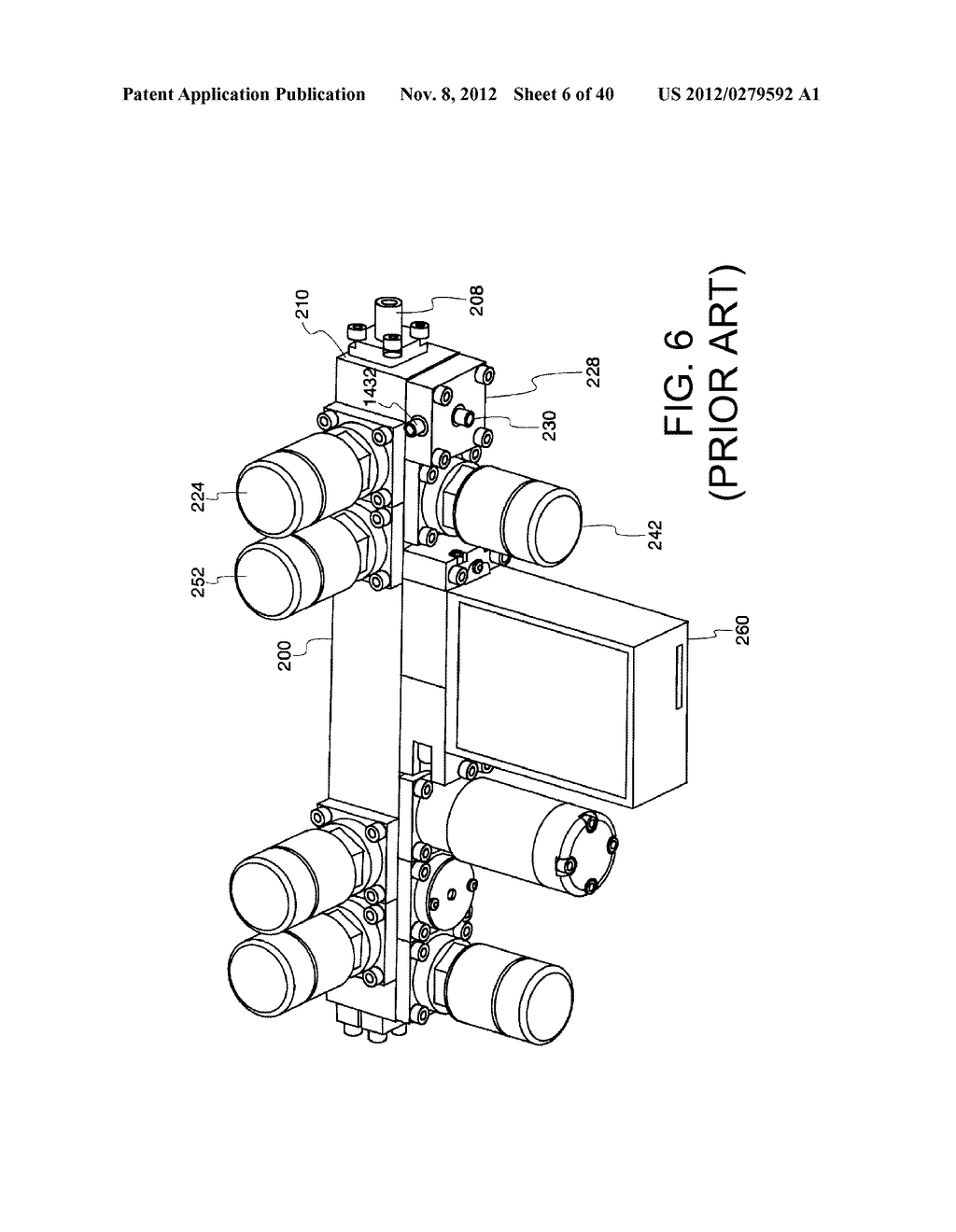 MANIFOLD SYSTEM FOR GAS AND FLUID DELIVERY - diagram, schematic, and image 07