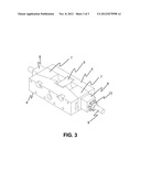 MULTIPARTITE MECHANICAL PRESS FOR FLANGED CONNECTIONS WITH WEDGE-ACTUATED     MOVEMENT MECHANISM diagram and image