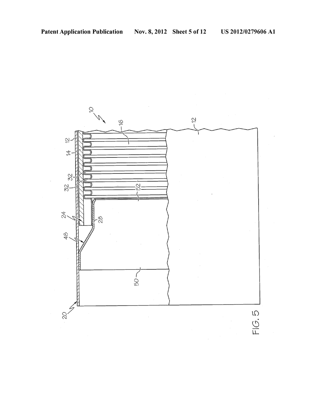 INTERNALLY INSULATED RIGID EXHAUST SYSTEM AND METHOD FOR MAKING SAME - diagram, schematic, and image 06