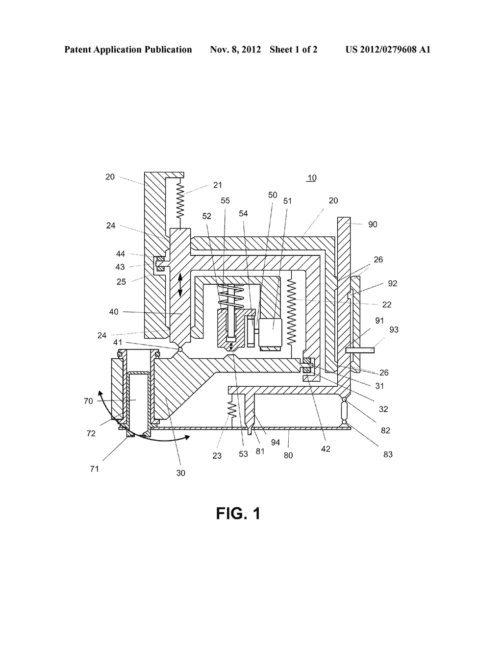 DOSAGE-DISPENSING DEVICE FOR FREE-FLOWING SUBSTANCES - diagram, schematic, and image 02