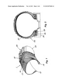 MULTIPLE BEAD RADIAL TIRE diagram and image