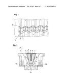 APPARATUS FOR THE PRODUCTION OF AN AIRCRAFT FUSELAGE SHELL CONSISTING OF A     FIBRE COMPOSITE diagram and image