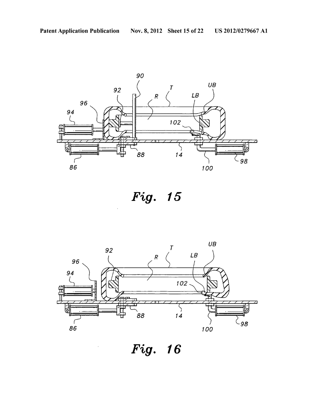 TIRE RUN-FLAT REMOVAL AND INSTALLATION MACHINE - diagram, schematic, and image 16