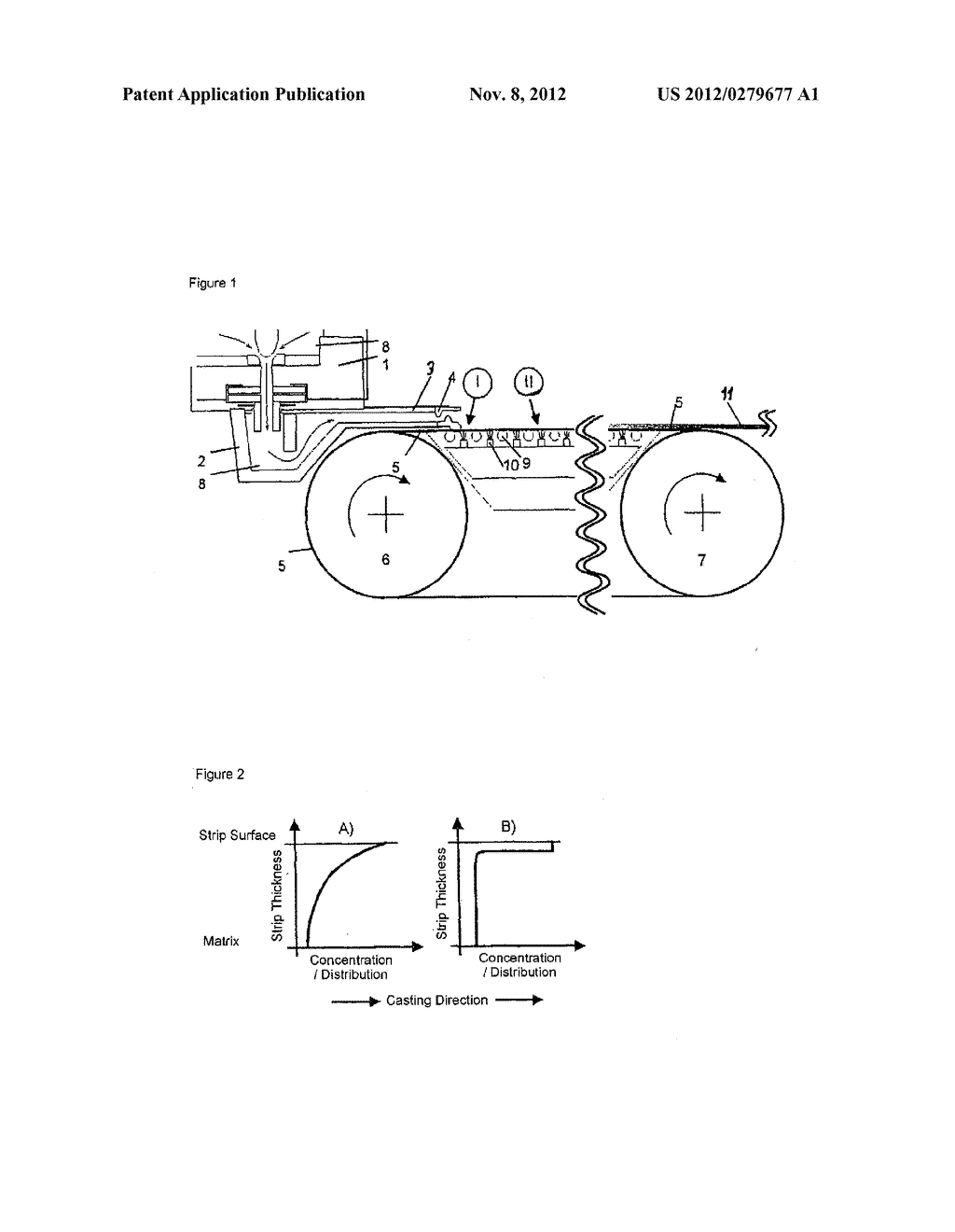 METHOD FOR PRODUCING A HOT-ROLLED STRIP BY MEANS OF STRIP CASTING, WHEREIN     THE MATERIAL PROPERTIES CAN BE ADJUSTED OVER THE STRIP CROSS-SECTION - diagram, schematic, and image 02