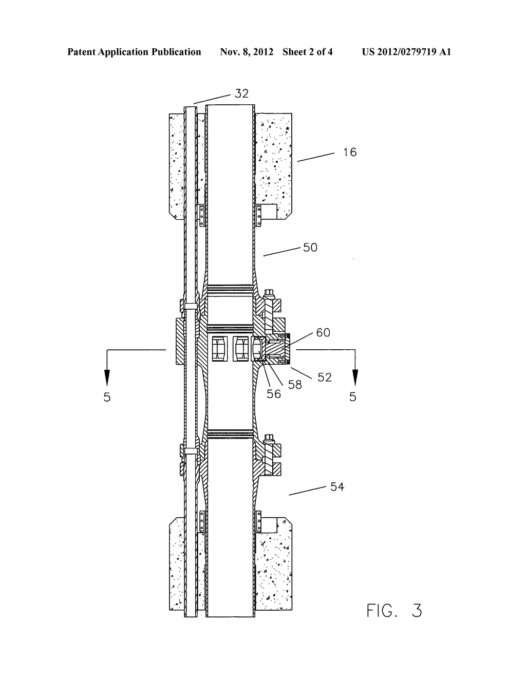 Internal drilling riser centralizer - diagram, schematic, and image 03