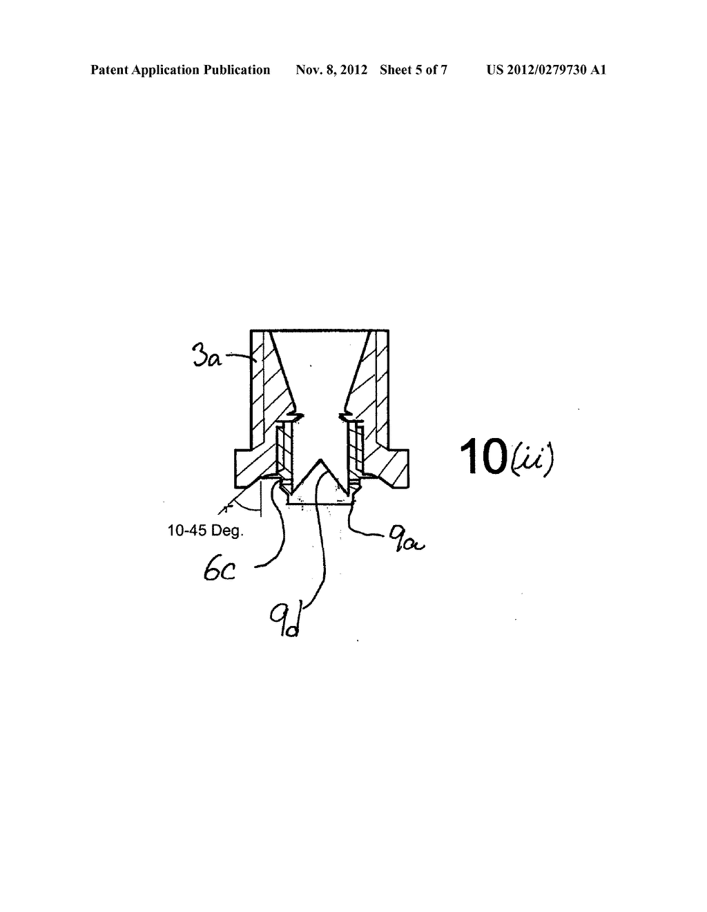 FIRE EXTINGUISHING ASSEMBLY FOR TRANSFORMING A LIQUID TO A LIQUID MIST - diagram, schematic, and image 06