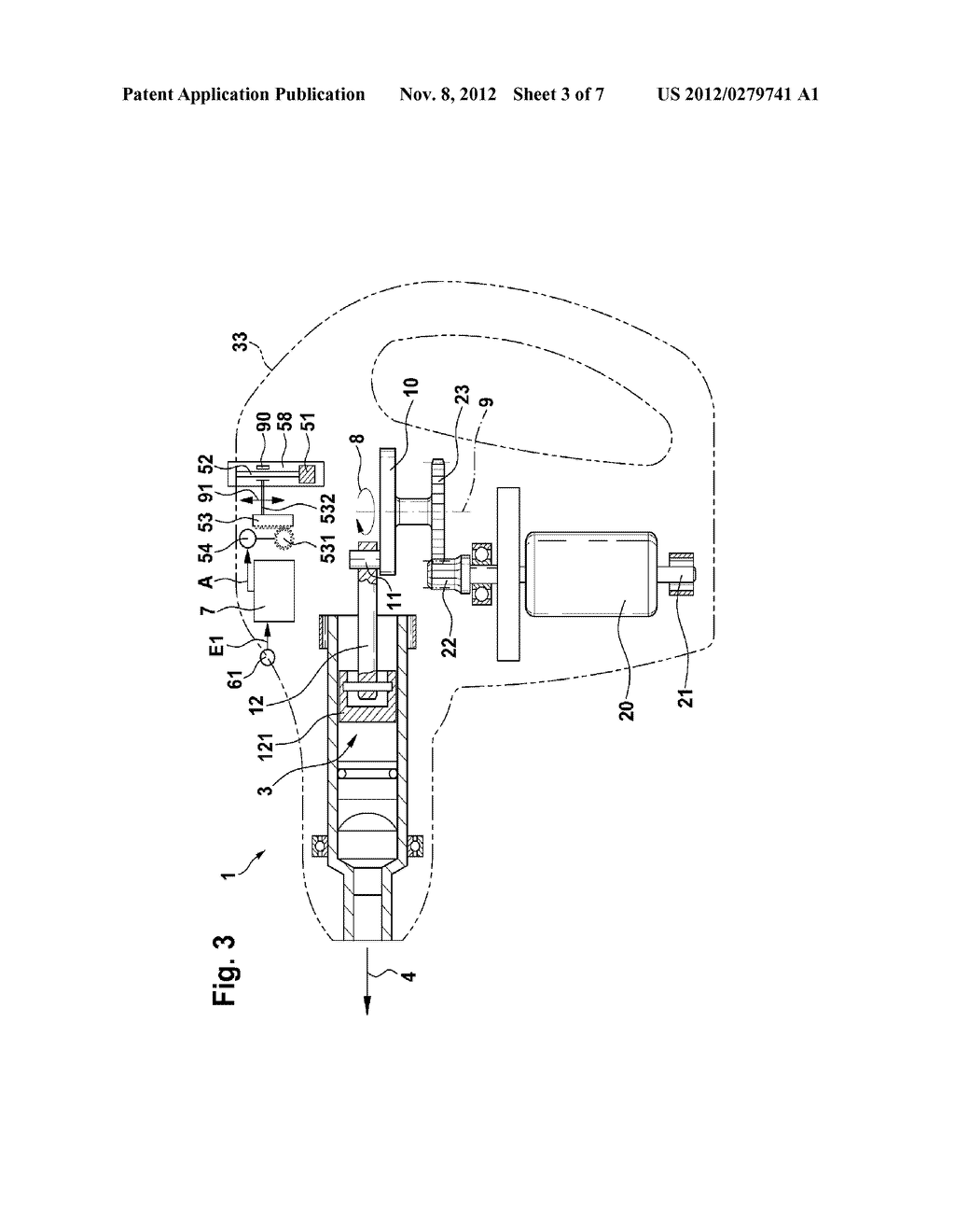 VARIATION OF THE NATURAL FREQUENCY OF VIBRATORY MEANS IN ELECTRIC TOOLS - diagram, schematic, and image 04