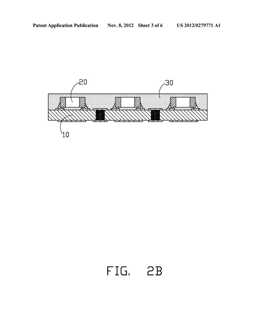 PACKAGE STRUCTURE WITH ELECTRONIC COMPONENT AND METHOD FOR MANUFACTURING     SAME - diagram, schematic, and image 04