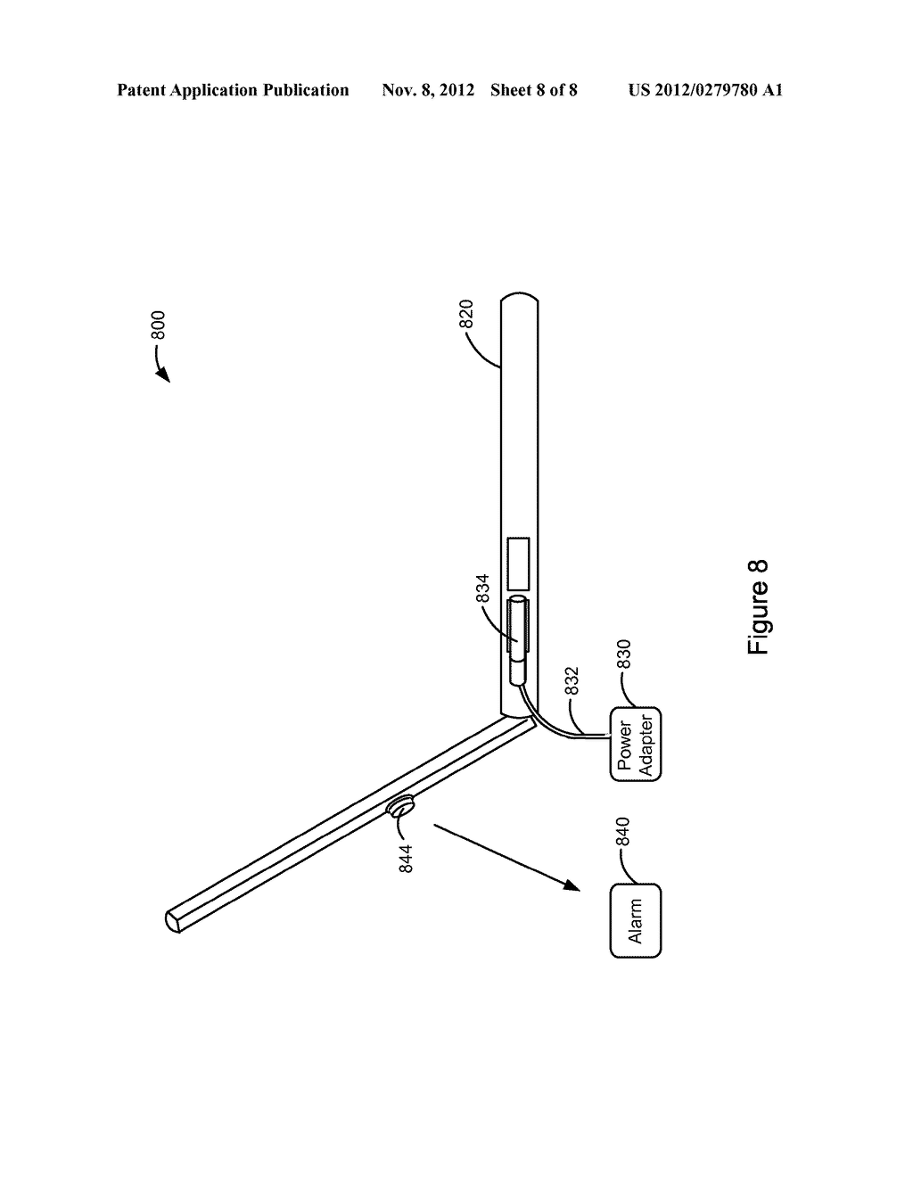 POWER CABLE HAVING SECURITY FEATURE - diagram, schematic, and image 09